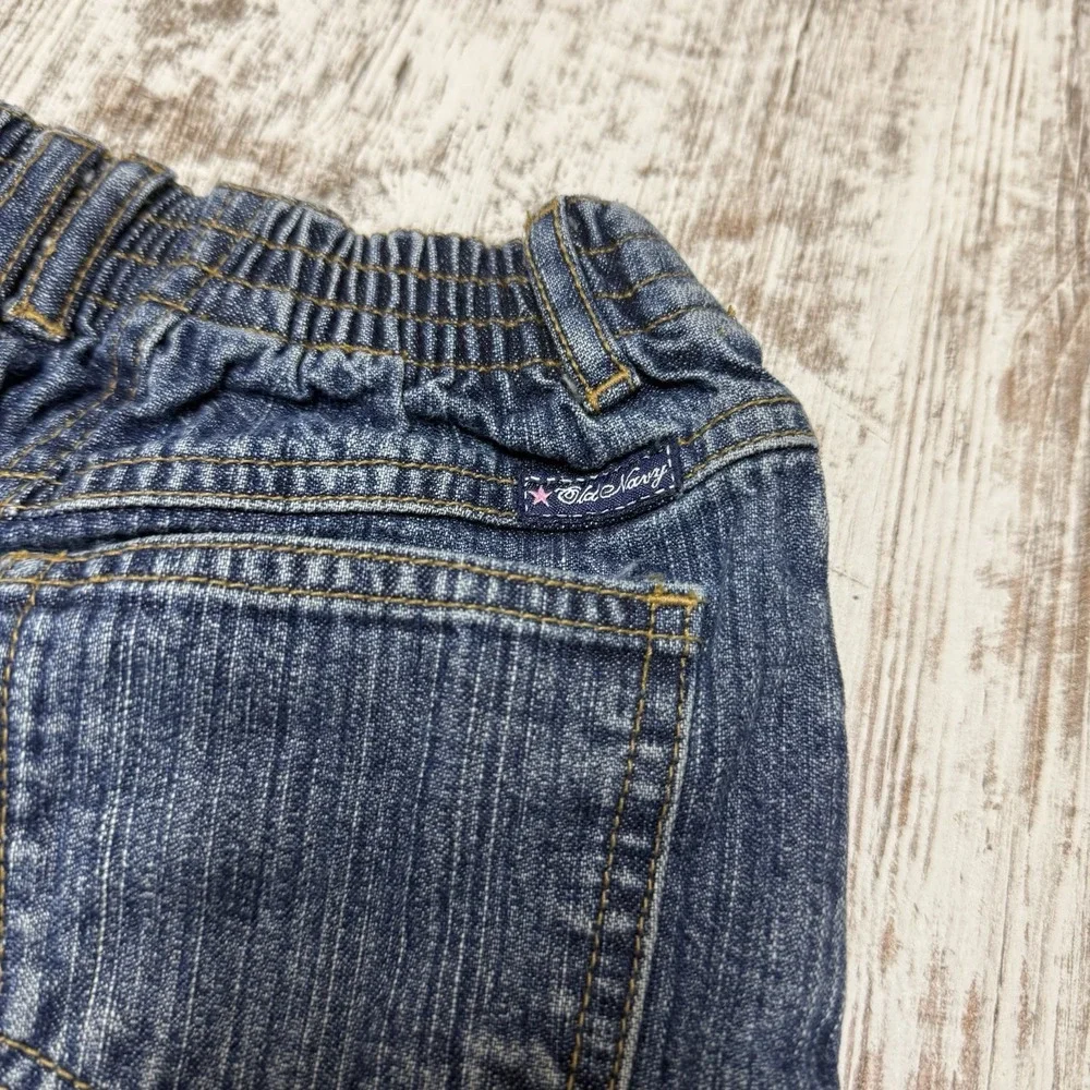 Vintage Y2K Old Navy‎ Girls Forth of July Skirt, Size 4T, Danim American Flag